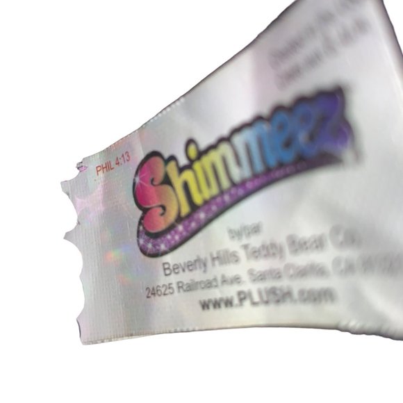 SHIMMEEZ Reversible Magic Sequins Purple & Turquoise Delilah the Dog 8” - Picture 9 of 12